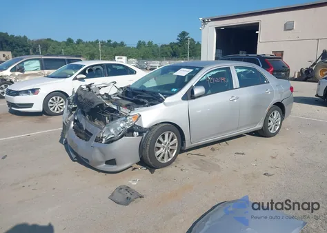 2010 Toyota Corolla Le from USA, damaged, VIN 2T1BU4EE9AC488395